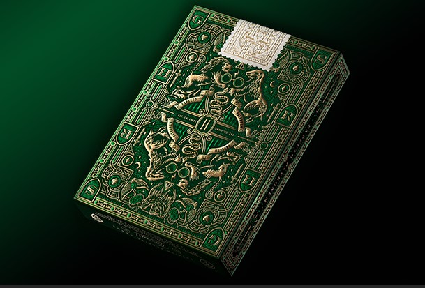 Harry Potter Slytherin Green Playing Cards: A Magical Addition To Your 